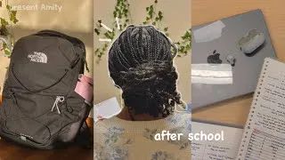 Thumbnail: realistic afterschool and night routine 🧸🌱 cozy studying & resetting my routine, etc.