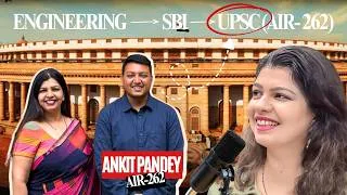 Thumbnail: From Government School to IAS | He Left SBI Job to Find Purpose | Ankit Pandey Story