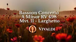 Thumbnail: Vivaldi - Bassoon Concerto in A Minor RV 498 Mvt. II - Larghetto (baroque)