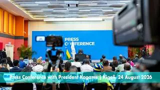 Thumbnail: Press Conference with President Kagame | Kigali, 24 August 2026