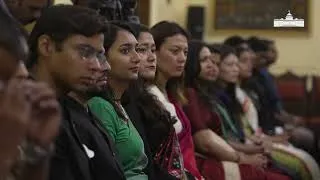 Thumbnail: Officer Trainees of Indian Foreign Service called on President Droupadi Murmu at Rashtrapati Bhavan