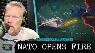 Thumbnail: NATO Shoots Down Mystery Drone Over Latvia