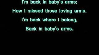 Thumbnail: Patsy Cline- Back in Baby's Arms (lyrics)