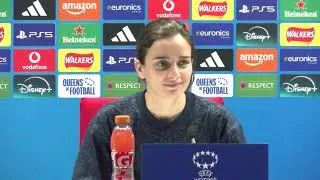 Thumbnail: Renee Slegers post match Olympique Lyonnais Feminin