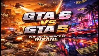 Thumbnail: GTA 6 VS GTA 5! Compare GTA 6 and GTA 5 side-by