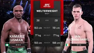 Thumbnail: Can Ian Machado Garry survive the Nightmare? 🇳🇬⚔️ | UFC 5 Fantasy Superfight