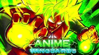 Thumbnail: Evolving The 0.1% SHINY MONARCH BROLY In Anime Vanguards Update 8.5