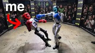 Thumbnail: Controlling an RC Fighting Robot in Underground Fight Club