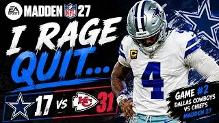Thumbnail: Yeah... The Chiefs Made ME Rage Quit 😭 | Madden 27