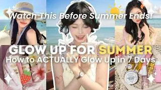 Thumbnail: Watch This If You Want a Summer Glow Up FAST 💗| 1 Week Challenge ☀️💌