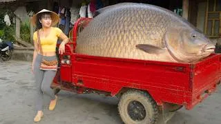 Thumbnail: [ TIMELAPSE ] She Brought a Giant Fish Home in Her Peaceful Countryside Life