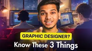 Thumbnail: Beginner Graphic Designers MUST Know | Graphic Designer? Watch This Before You Start!