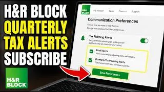 Thumbnail: How to subscribe with H&R Block for quarterly tax planning alerts - Complete Guide