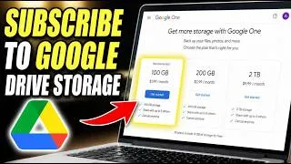 Thumbnail: How to subscribe to Google Drive storage on web - Full Guide