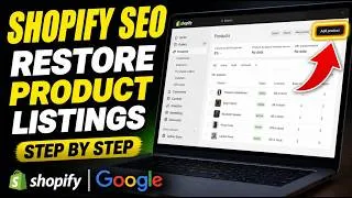 Thumbnail: How to restore product listings using Shopify SEO & Google - Step By Step