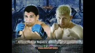 Thumbnail: Antonio Rodrigo Nogueira vs Serghei Kharitonov - Pride Final Conflict 2004