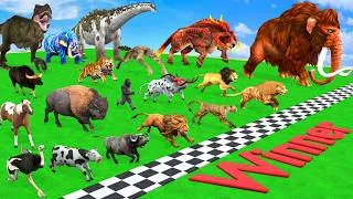 Thumbnail: Ultimate Race 24 Wild Animals Epic Speed Challenge Who is the Fastest Animal Revolt Battle Simulator
