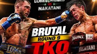 Thumbnail: Vasyl Lomachenko vs Masayoshi Nakatani | BRUTAL Round 9 TKO | Boxing Highlights HD#boxing #fighting