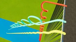 Thumbnail: Wavy vs Circles Down vs Spiral Water Slides – Planet Coaster 2