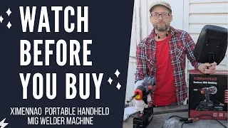 Thumbnail: XIMenNaO  Portable Handheld MIG Welder Machine Product Overview