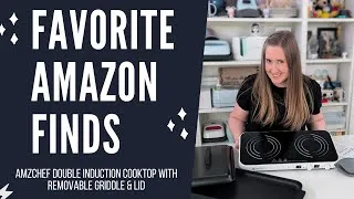 Thumbnail: AMZCHEF Double Induction Cooktop with Removable Griddle Product Overview