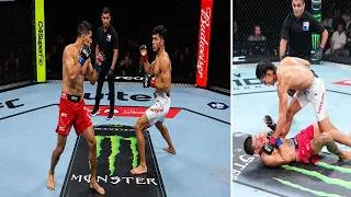 Thumbnail: Bilal Hasan vs Nilson Rojas Full Fight Highlights | UFC Fight Night 2026 | Brutal 2nd Round KO