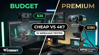 Thumbnail: 10 Best Amazon Webcams in 2026: Budget 1080p to 4K Streaming Kings!