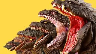 Thumbnail: Disassembly of all new Godzilla figures. 2026 First Half Mashup