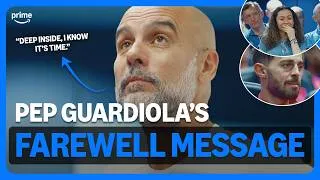Thumbnail: When Pep Guardiola said goodbye to the Manchester City squad 👋💔