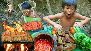 Thumbnail: Survival Technology Tasting Fish Eggs | Cooking and eating yummy fried  fish eggs