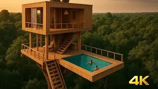 Thumbnail: 69 Days Building a Secret Modern Treehouse with Private Pools in the Jungle