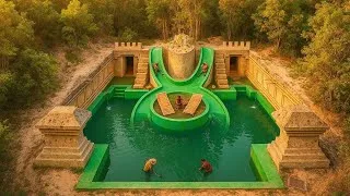 Thumbnail: I Survived 100 Days in the Rainforest Building a Secret Underground Water Park and Pool House