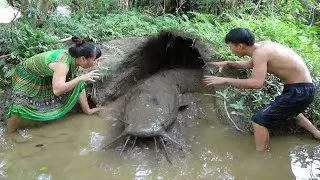 Thumbnail: Full Video: 300 Days Primitive Life Fishing - Survival in the rainforest catch fish and cooking