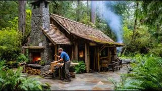Thumbnail: The Most Amazing Safe & Warm Underground House Built Alone | Solo Bushcraft Movie