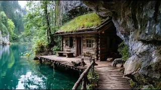 Thumbnail: Man Dwell Alone 90 Days in Rainforest: Building, Hunting & Cooking | Solo Bushcraft 4K