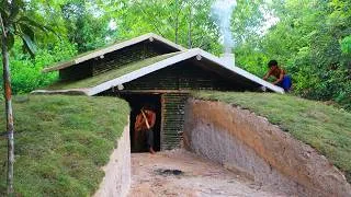 Thumbnail: 65 Days Build The Most Amazing Underground Roof Grass Hobbit House