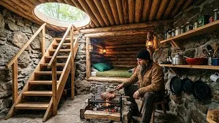 Thumbnail: Building a SECRET Warm Underground Bunker for Survival in 20 Days