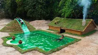 Thumbnail: 90Days Building Underground House With Water Slide To Swimming Pool