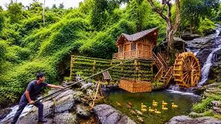 Thumbnail: Building a Self-Sufficient Farm Beside a Waterfall | Waterwheel Power & Off-Grid Living