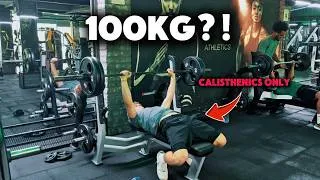 Thumbnail: How Much Can a 4 Years CALISTHENICS Athlete BENCH?