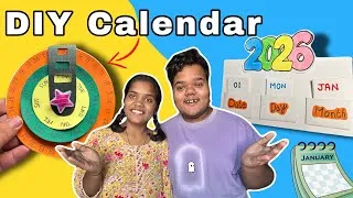 Thumbnail: We made Calendar for year 2026 | DIY Calendar | Prince of Craft