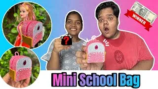 Thumbnail: My Sister Vs Me : Who will make the best Mini School Bag