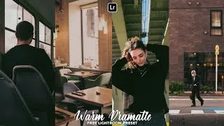Thumbnail: Warm Dramatic Preset | Lightroom mobile Preset Free DNG | dramatic preset | lightroom preset