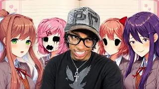 Thumbnail: THIS GAME TRAMUATIZED ME | Doki Doki Literature Club