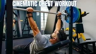 Thumbnail: 🎥 CINEMATIC CHEST WORKOUT | Chest & Triceps | 