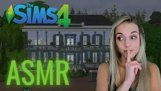 Thumbnail: ASMR gaming - The Sims 4 - mansion decor FINALE ~ outdoor spaces - soft spoken, typing, rambling