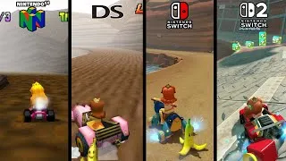 Thumbnail: N64 Choco Mountain - N64 vs DS vs Nintendo Switch vs. Nintendo Switch 2 (Mario Kart World)