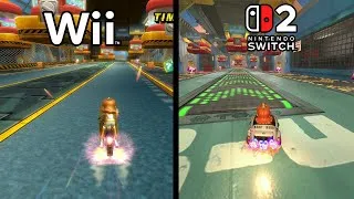 Thumbnail: Toad's Factory - Mario Kart Wii vs Mario Kart World (Nintendo Switch 2)
