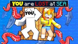 Thumbnail: YOU are LOST at SEA in Minecraft!