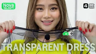 Thumbnail: Transparent Lingerie & see-through Dresses |Micro Bikini Try On-Haul (4K)